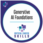 GENERATIVE AI FOUNDATIONS LOGO INSIGNIA
